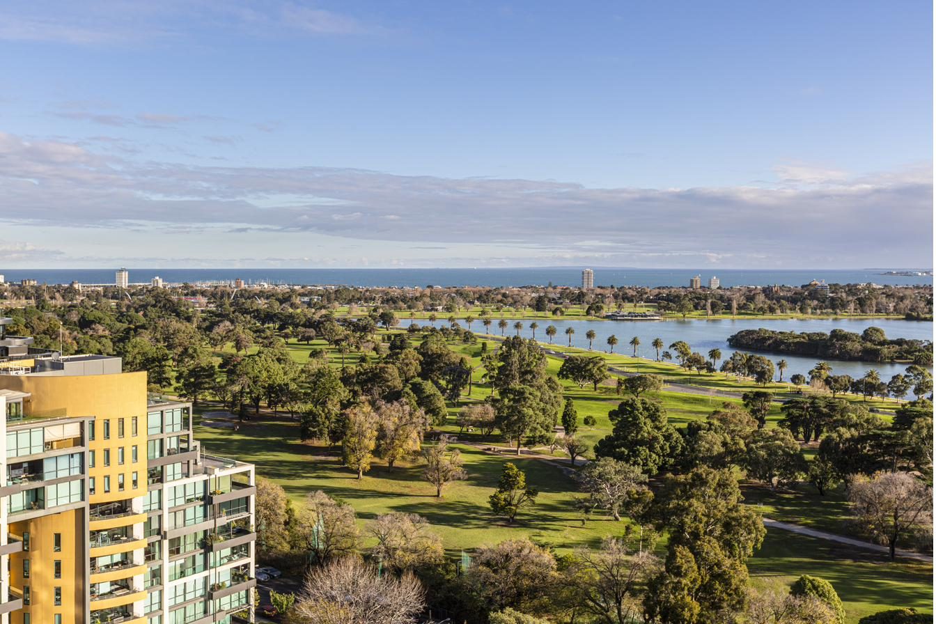 Albert Park aerial